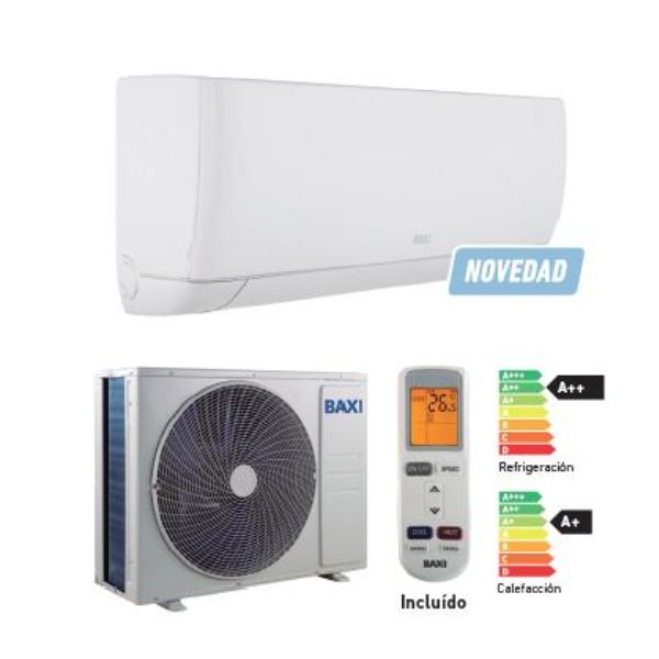 Aire Acondicionado Split Baxi Anori JSG25 · JSG35 · JSG50 · JSG70 R32 · Ultra DC Inverter Baxi