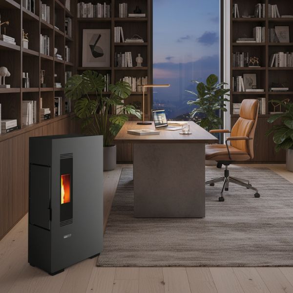 Estufa de Pellets MUNDOCLIMA BIOTHERM MILA 5 kW - A PLUS RENOVABLES