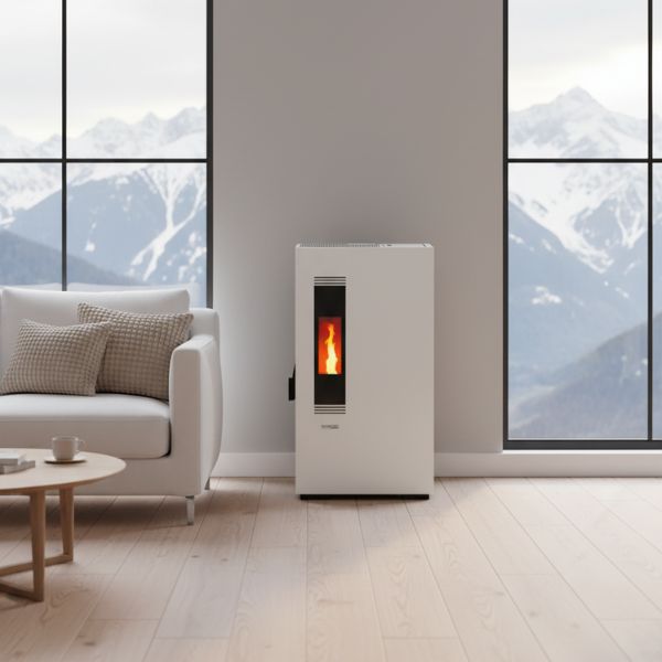 Estufa de Pellets MUNDOCLIMA BIOTHERM MILA 5 kW - A PLUS RENOVABLES