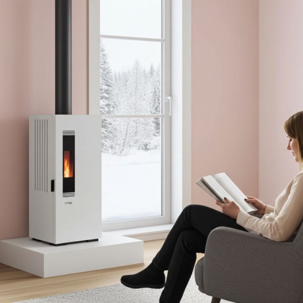 Estufa de Pellets MUNDOCLIMA BIOTHERM MILA 5 kW - A PLUS RENOVABLES
