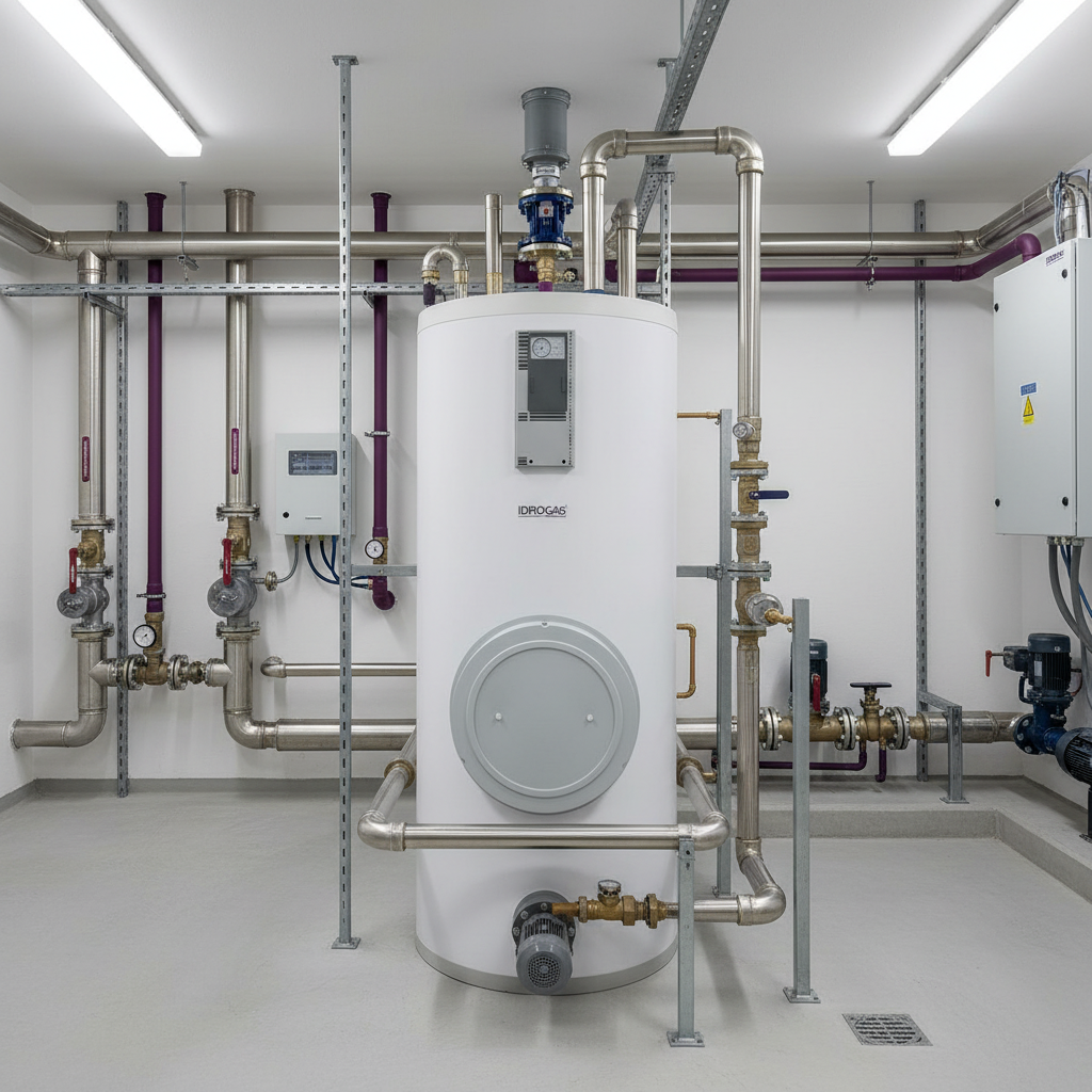Interacumuladores Vitrificados IDROGAS CV‑800 M1P y CV‑1000 M1P – Gran Producción ACS A Plus Rehabilitación Energética SL