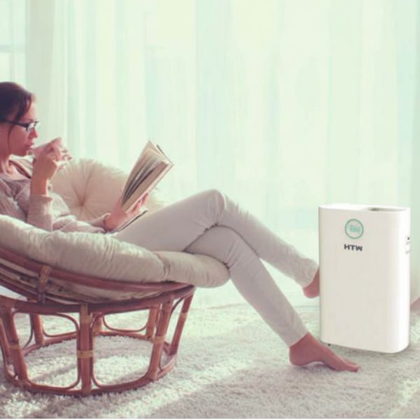 HTW HTWPUR36SPA – Purificador HEPA + UV con WiFi para Hogares y Oficinas HTW