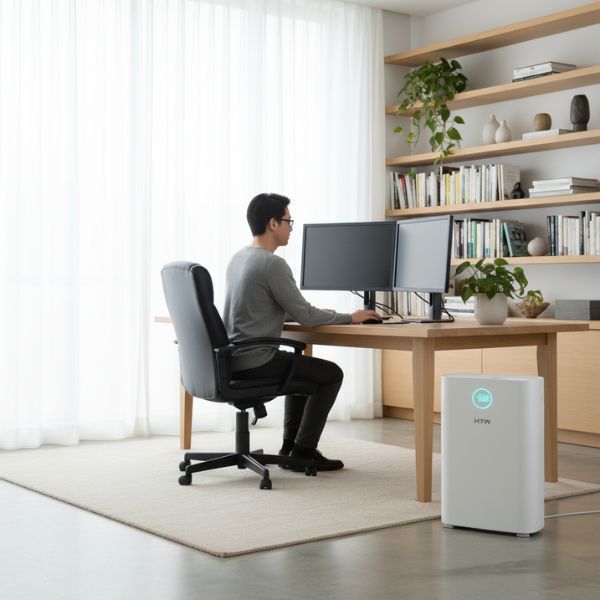 HTW HTWPUR36SPA – Purificador HEPA + UV con WiFi para Hogares y Oficinas HTW