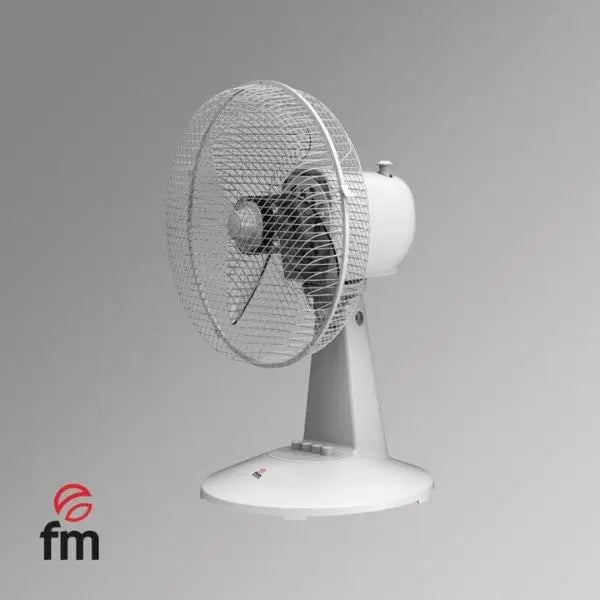 Ventilador de Sobremesa FM SB-123 25W Silencioso Oscilante FM