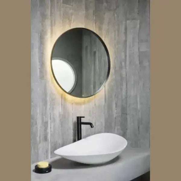 Jabonera Cromada de Encimera GAMA HOTELS ROUND | Diseño Metálico Minimalista para Baño - TU ULTIMO CLIC