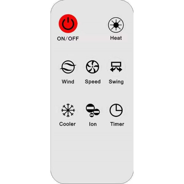 Climatizador evaporativo portátil MERCAFAN MF 4-CH de color blanco