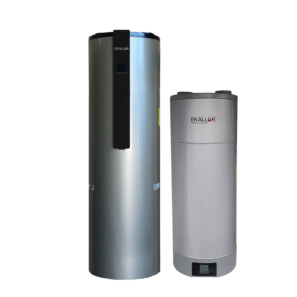 Aerotermo ACS EKALLOR 100–500 L con R290 y acumulador inox Ekallor