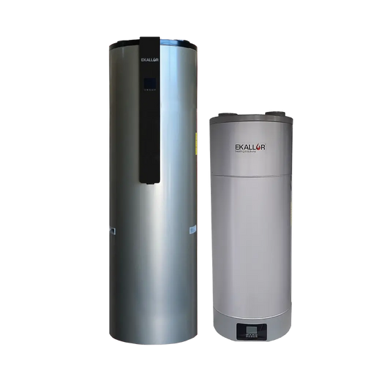 Aerotermo ACS EKALLOR 100–500 L con R290 y acumulador inox Ekallor