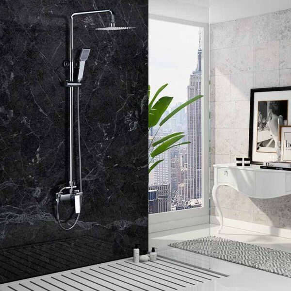 Barra de Ducha Extensible IMEX Art | Acero Inox S304 | 35mm Cerámico | Antical Grifería IMEX