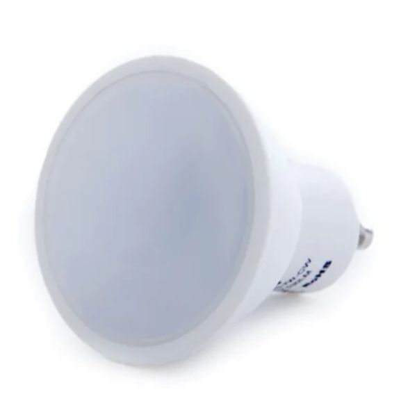 Bombilla LED GU10 de 7W y 750 lúmenes, color blanco, con casquillo GU10