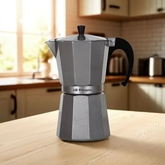 Cafetera italiana KFS 620 de aluminio para 6 tazas A Plus Rehabilitación Energética SL