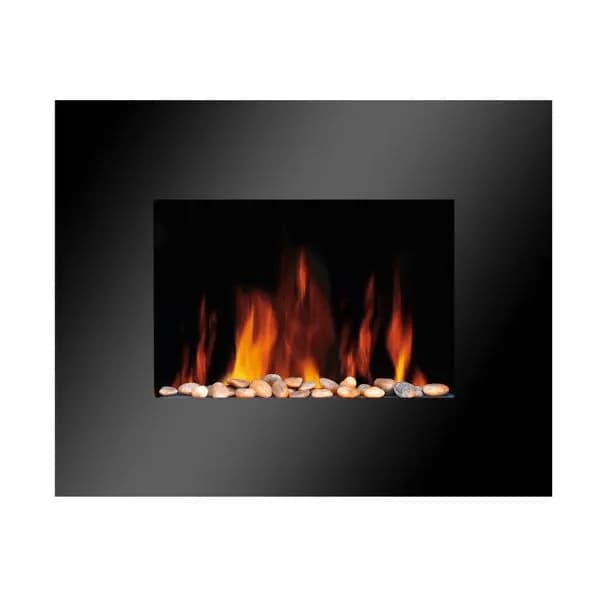 Chimenea Eléctrica MERCALOR 1800W Encastrable de Pared - Efecto Llama Realista LED Mercalor