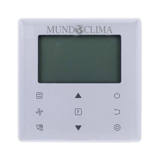 Control Remoto Cableado MUNDOCLIMA WDC‑86E/KD(A) – Termostato Profesional para Fancoils y Aerotermia Mundoclima
