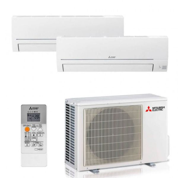 Equipos Split y Multisplit Mitsubishi MSZ‑HR – Eficiencia A++, WiFi MELCloud y Funcionamiento Silencioso A Plus Rehabilitación Energética SL