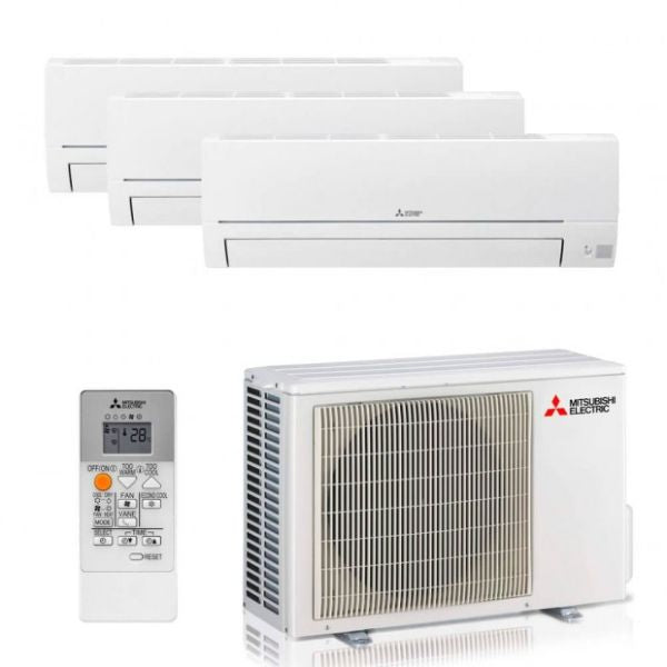 Equipos Split y Multisplit Mitsubishi MSZ‑HR – Eficiencia A++, WiFi MELCloud y Funcionamiento Silencioso A Plus Rehabilitación Energética SL