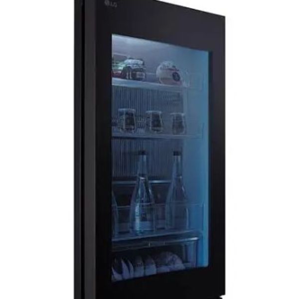 Frigorífico Combi LG GBG5160CEV Instaview DoorCooling+ Negro Grafito 1,86 m A Plus Rehabilitación Energética SL
