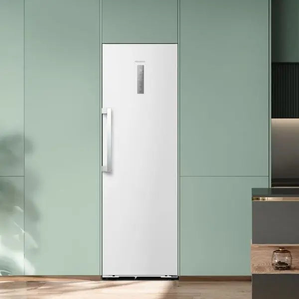Hisense RL3K370SEWE1 White Refrigerator | 186cm | Kitchen Fit Design | LED Lighting | Silent 35dB