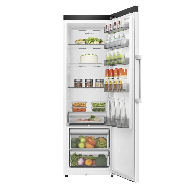 Hisense RL3K370SEWE1 White Refrigerator | 186cm | Kitchen Fit Design | LED Lighting | Silent 35dB
