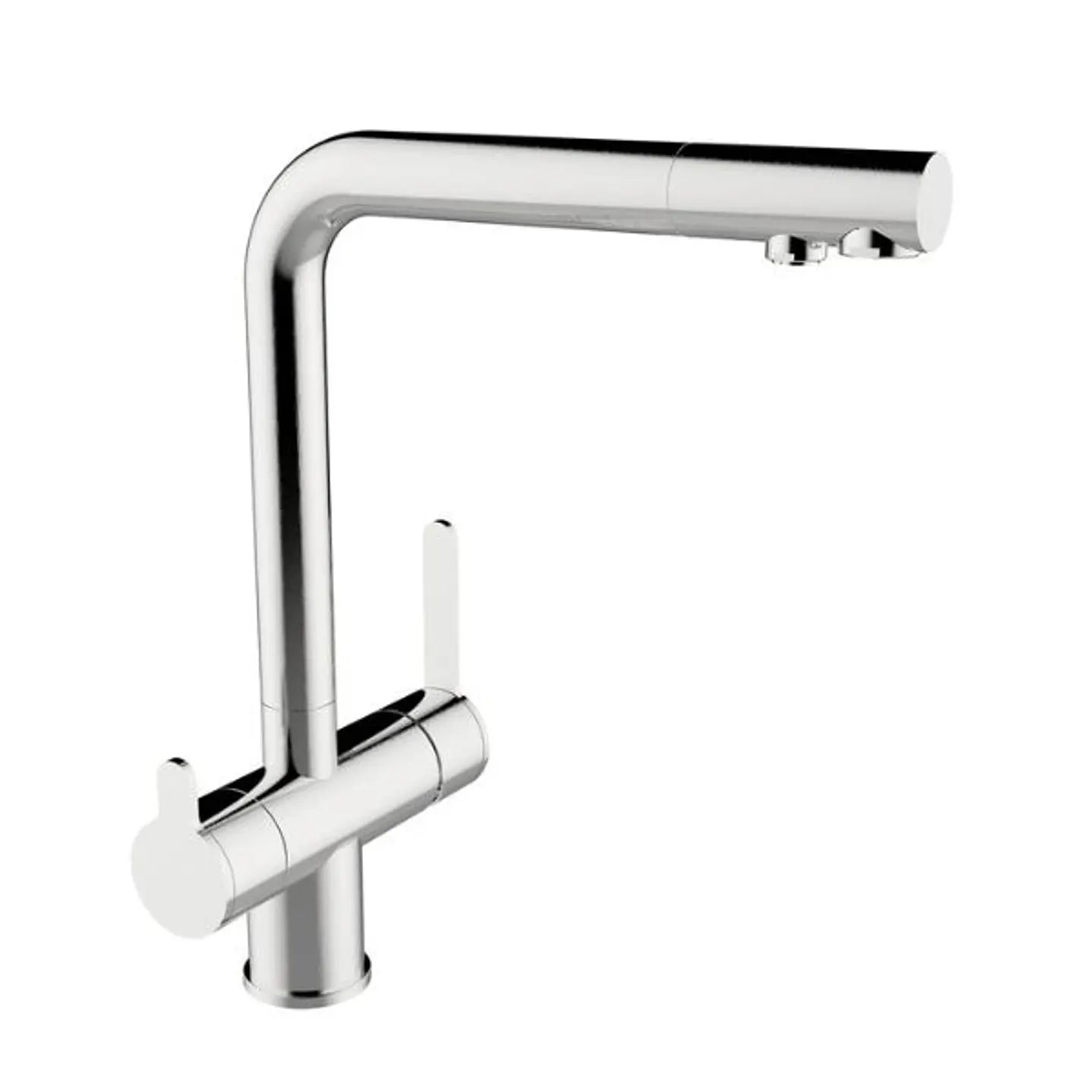 Nexus Pull-Out Kitchen Faucet | Luxury Finishes (Gold, Gunmetal, Matte Black, Chrome) | 3-Way | Cold Open