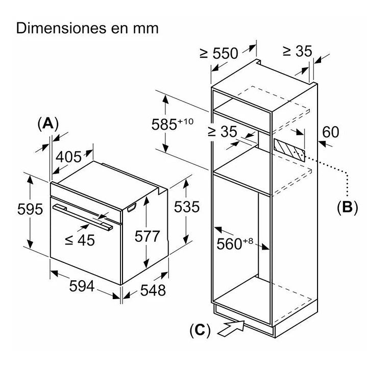 Siemens HM778GMB1 · Horno Combi con Microondas - A PLUS RENOVABLES