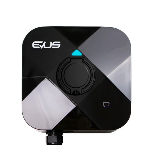 Cargadores KUBIC EV | 7.4kW Monofásico y 22kW Trifásico | Manguera o Socket | IP65 IK10 | Uso Comercial y Residencial Evus Energy