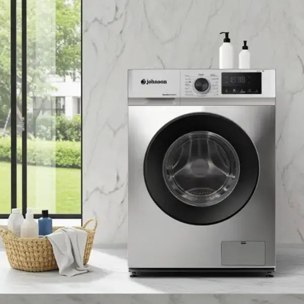 Lavadora DUERO 8 kg A-10% Inverter, Blanco o Inox Look A Plus Rehabilitación Energética SL