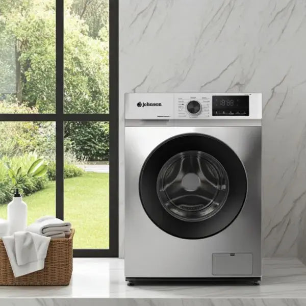 Lavadora DUERO 8 kg A-10% Inverter, Blanco o Inox Look A Plus Rehabilitación Energética SL