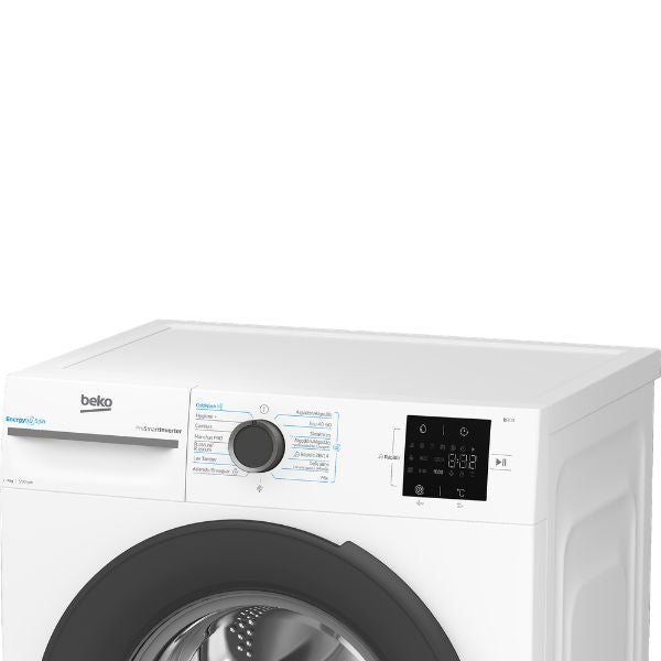 Lavadora Beko VBM3WFU37213WA | 7kg | 1200rpm | 15 Programas | Programación Diferida | Blanco Beko