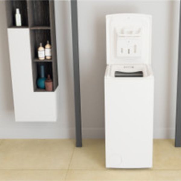Lavadora Carga Superior Whirlpool TDLR 7220LS | 7kg | Diseño Compacto 40cm | Apertura Suave Whirlpoll