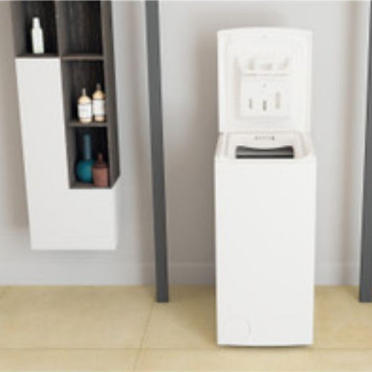 Lavadora Carga Superior Whirlpool TDLR 7220LS | 7kg | Diseño Compacto 40cm | Apertura Suave Whirlpoll