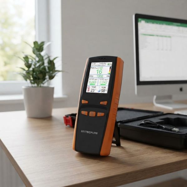 Medidor de CO2 BRITEC BRITECPURE BTC509 – Monitor Profesional de Calidad del Aire Britec