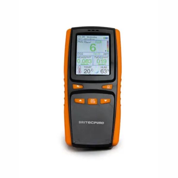 Medidor de CO2 BRITEC BRITECPURE BTC509 – Monitor Profesional de Calidad del Aire Britec