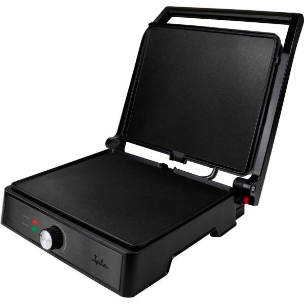Grill Jata JEGR1913 INOX | Antiadherente PFOA Free | Cocina Saludable | Fácil Limpieza | Diseño Moderno
