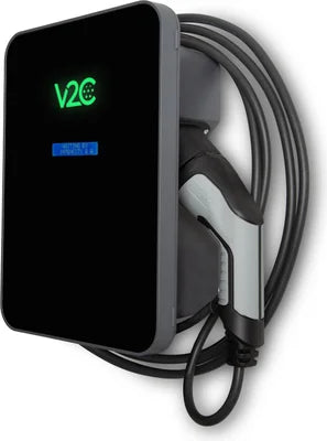 V2C Trydan 7,4 kW – Punto de Recarga Monofásico con Cable Tipo 2 · Protecciones Integradas · WiFi & Bluetooth Trydan