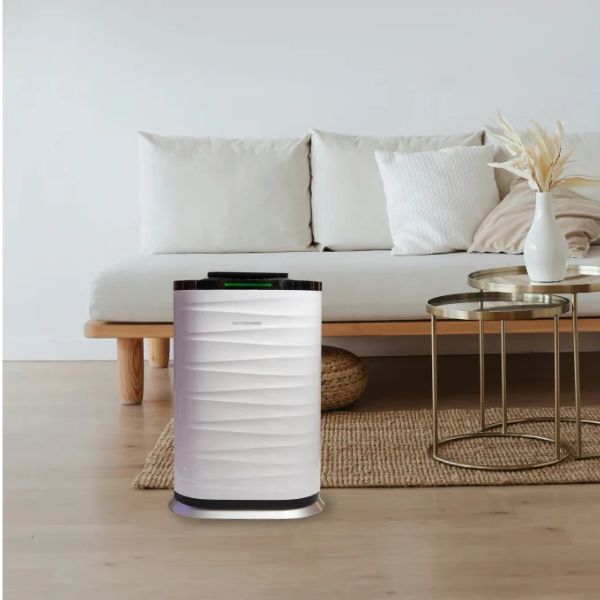 BRITECPURE K09A – Purificador de Aire 2 en 1 con HEPA H13 e Ionizador | Ideal para Espacios Amplios