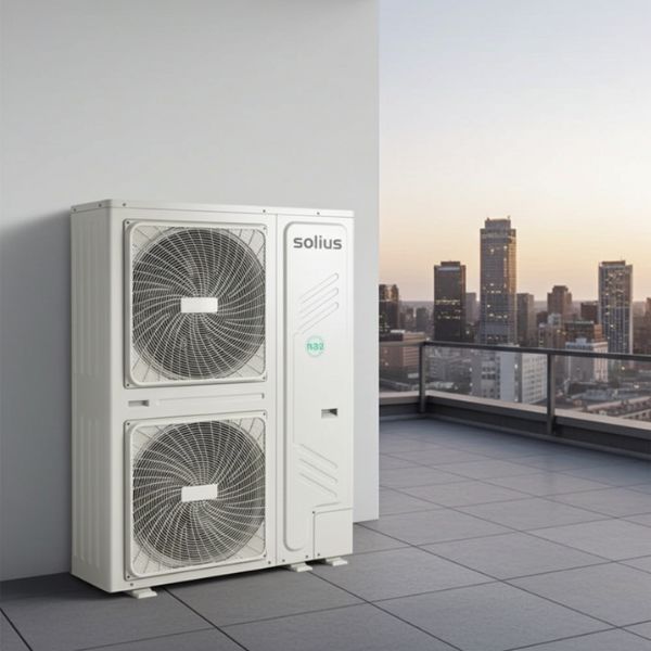 Aerotermia SOLIUS AEROBOX INVERTER MAXI R32 - A PLUS RENOVABLES
