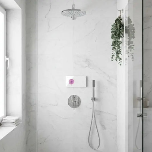 Control Ducha Termostático Electrónico Empotrado Shower Technology - A PLUS RENOVABLES