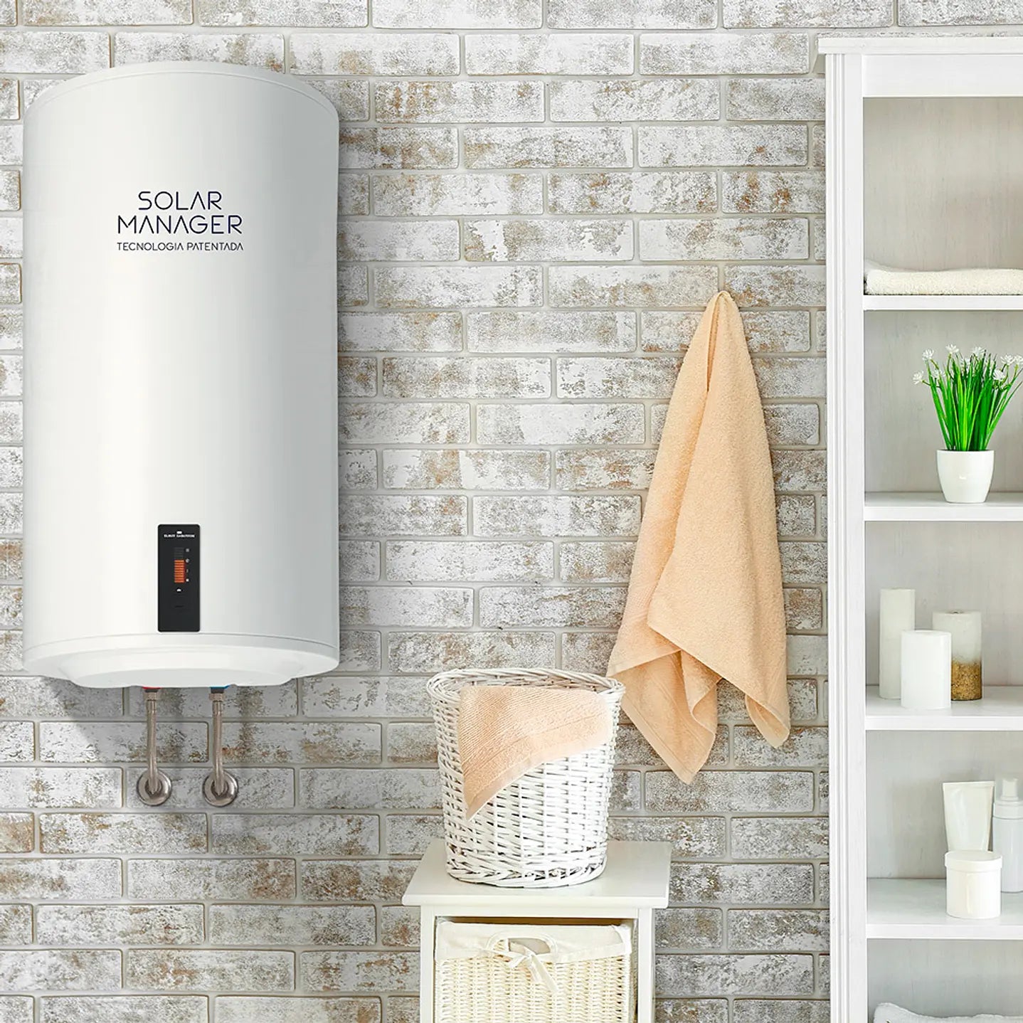 Termo Eléctrico Solar WiFi TSG - A PLUS RENOVABLES