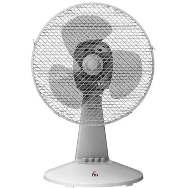 Ventilador de Sobremesa FM SB-123 25W Silencioso Oscilante FM