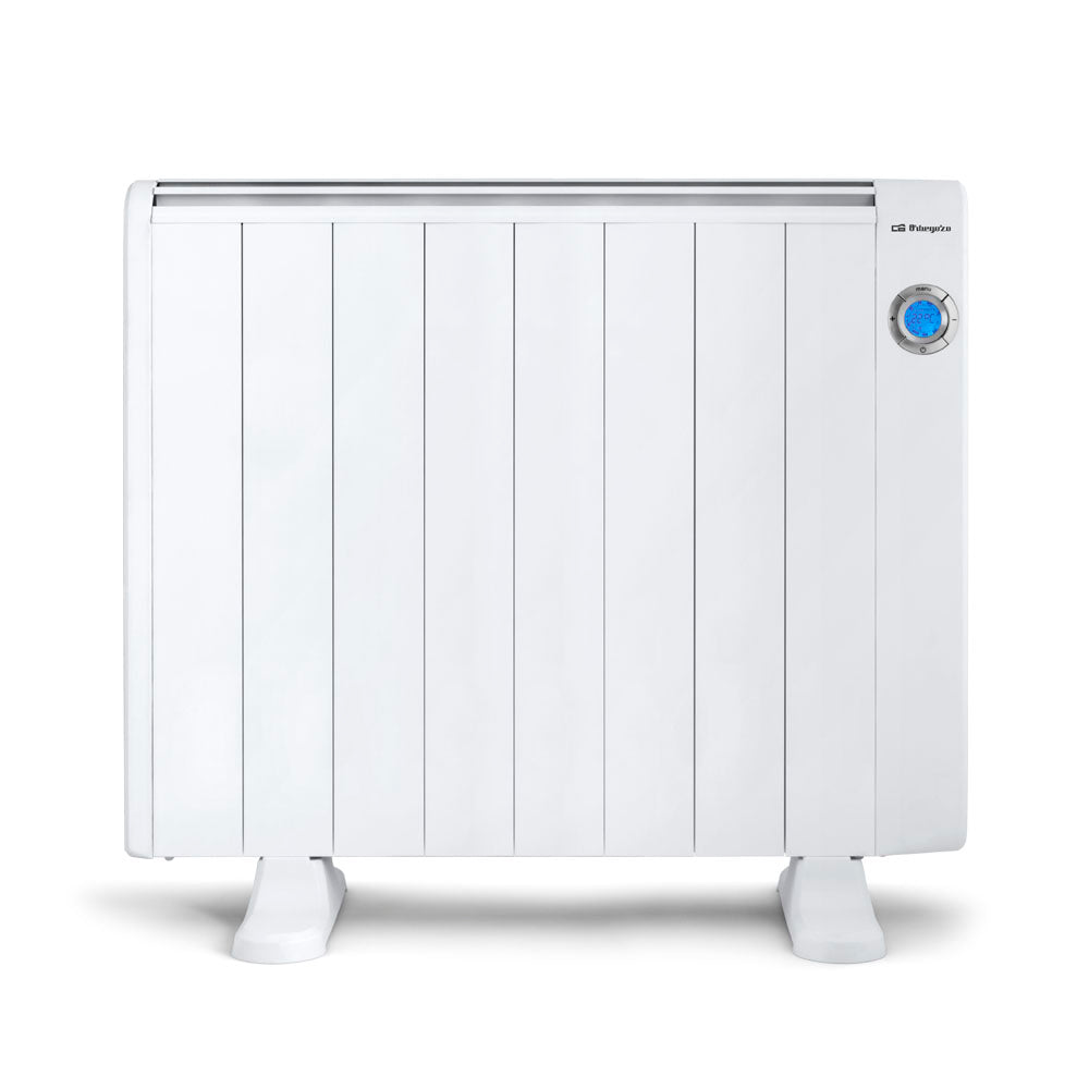Emisor Termoeléctrico Orbegozo RRE1510 – 1500W, 8 Elementos y Control Digital A Plus Rehabilitación Energética SL