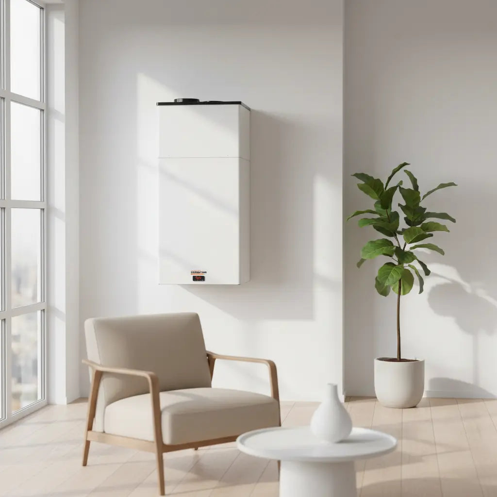 Bomba de Calor Aerotérmica para ACS | HYDRO-ton COMFORT Mural 100-150L - A Plus Rehabilitación Energética SL